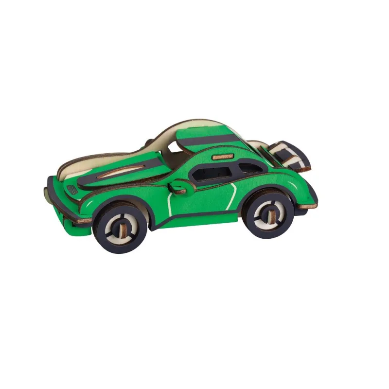 Woodcraft Drevené 3D puzzle Hurricane závodné auto