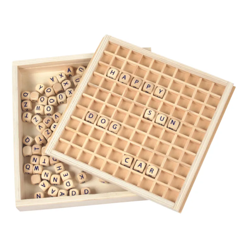 Drevená hra Scrabble