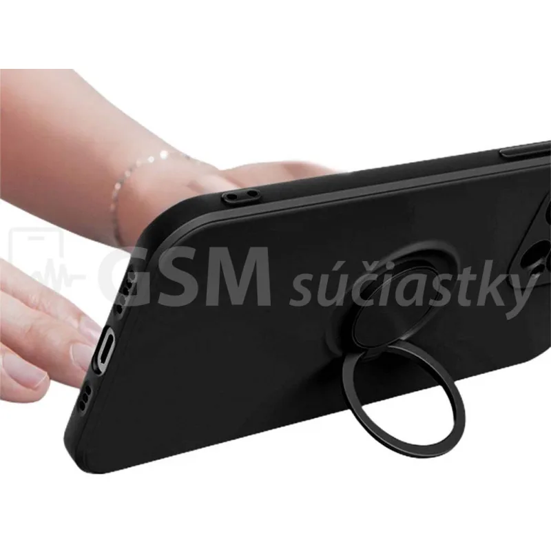 ELEGANCE Puzdro s krúžkom na prst iPhone 13 Pro Max