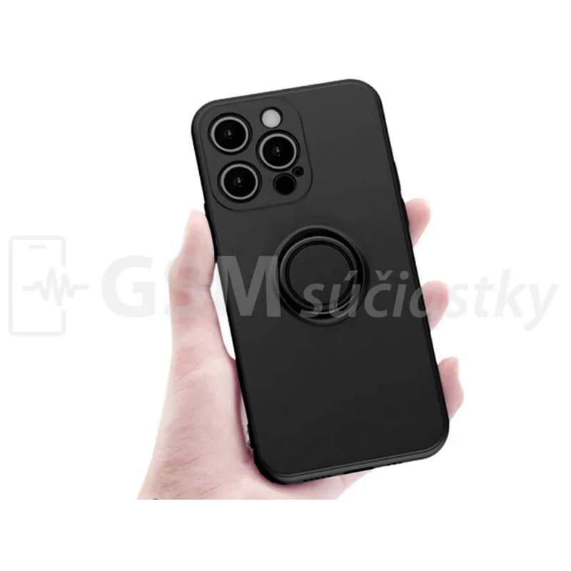 ELEGANCE Puzdro s krúžkom na prst iPhone 13 Pro Max