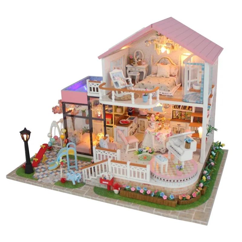 Dvěděti Miniatúra domčeka Roztomilá vila
