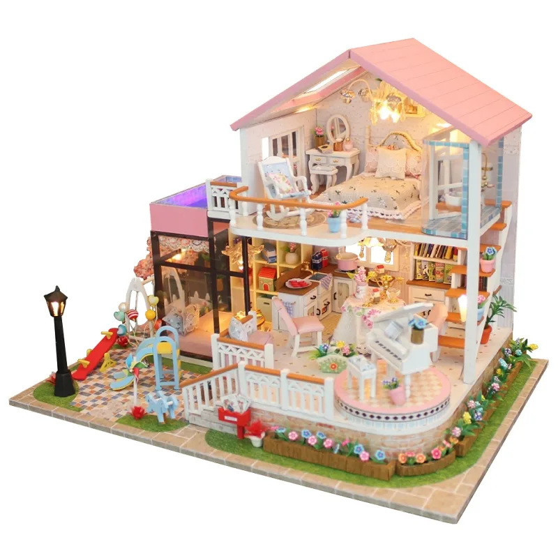 Dvěděti Miniatúra domčeka Roztomilá vila