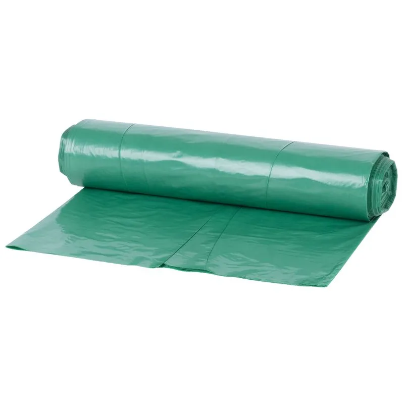 Vrecia na odpad ROLO MagicHome, recyklačné, zelené, 120 l, 25 ks