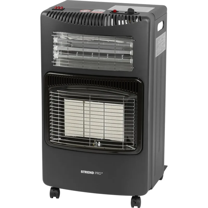 Ohrievač Strend Pro DA-201QAF 4,2kW + 1,6kW, + plynová hadica a regulátor plynu, 3v1, plynový, s ventilátorom