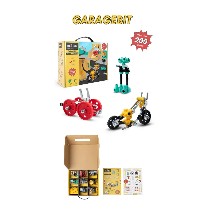 The OffBits stavebnica GarageBit