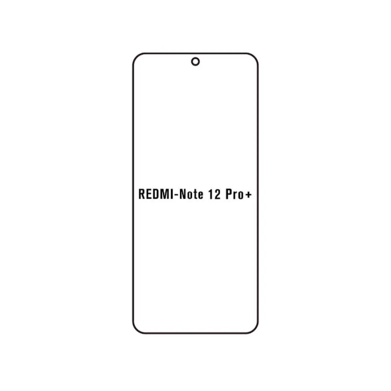 Ochranná fólia Sunshine Hydrogel pre Xiaomi Redmi Note 12 Pro Plus Variant:: zadná matná