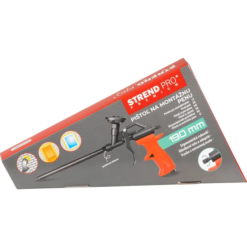 Pištoľ Strend Pro PTFE-S02, Alu, na montážnu penu