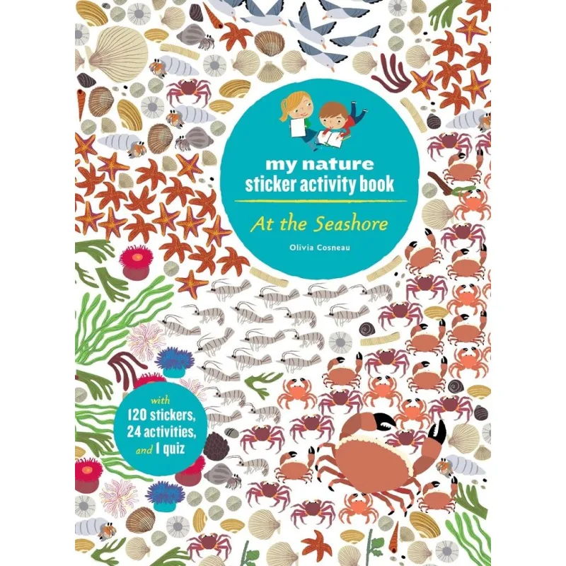 Chronicle Books Kniha aktivít so samolepkami Na Pobreží