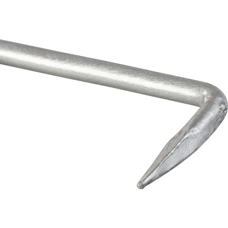 Svorka tesárska H03, 250x10 mm, Zn, kramľa