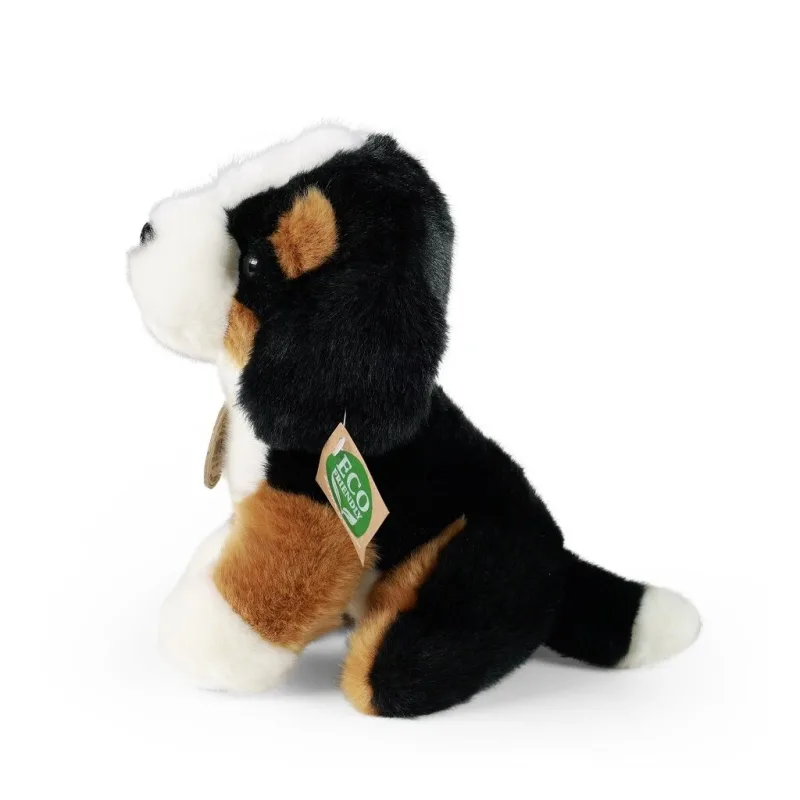 Plyšový Bernský salašnícky pes sediaci 18 cm ECO-FRIENDLY