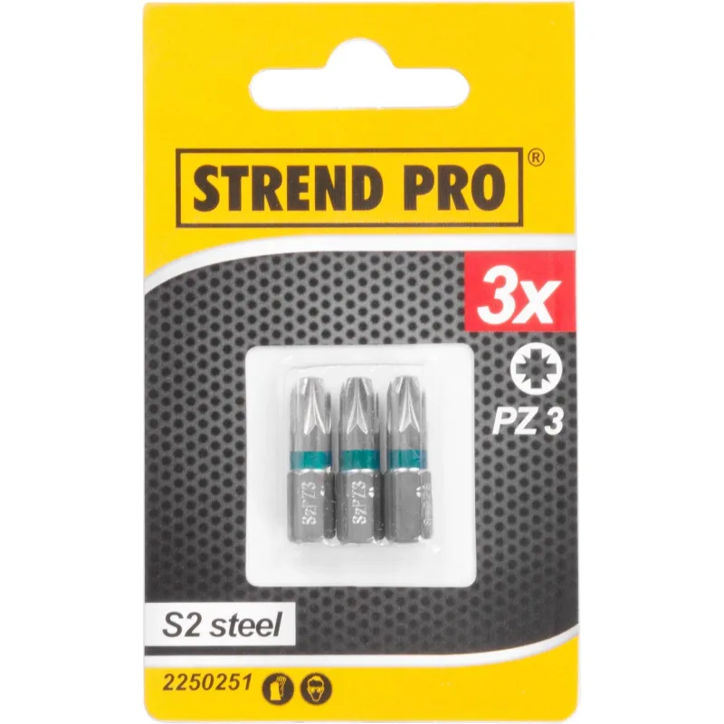Bit Strend Pro Pozidriv PZ 3, balenie 3 ks