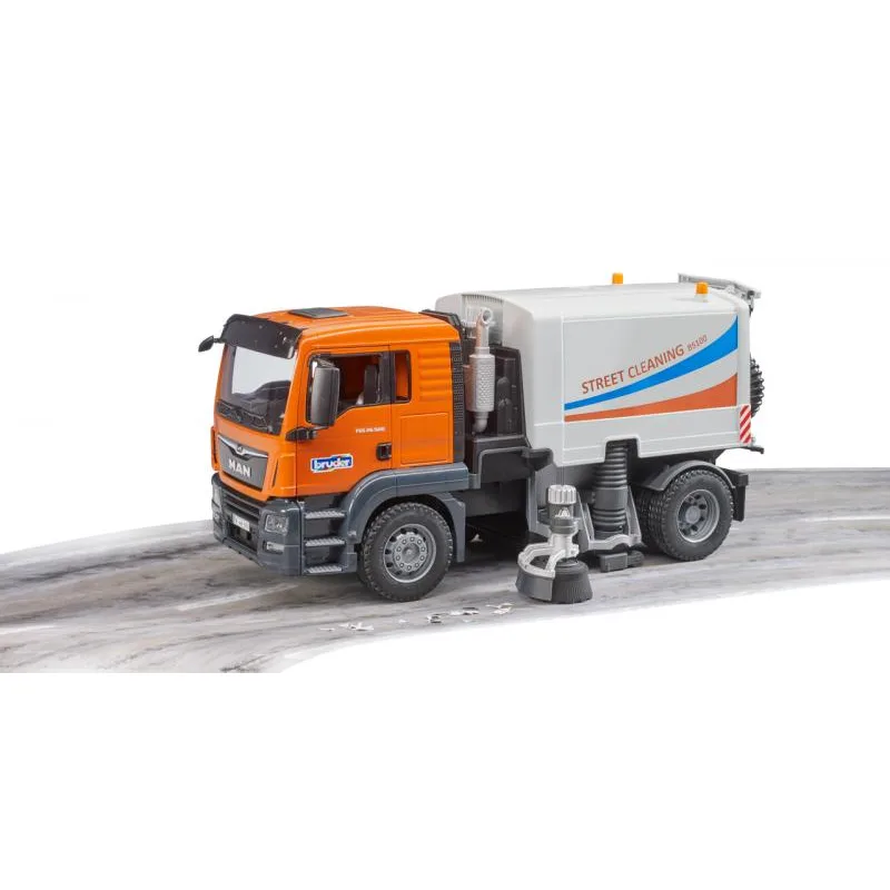 Bruder 3780 MAN TGS pouličné zametacie auto