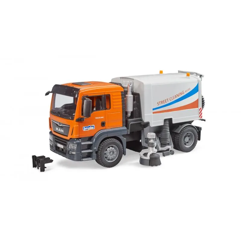 Bruder 3780 MAN TGS pouličné zametacie auto