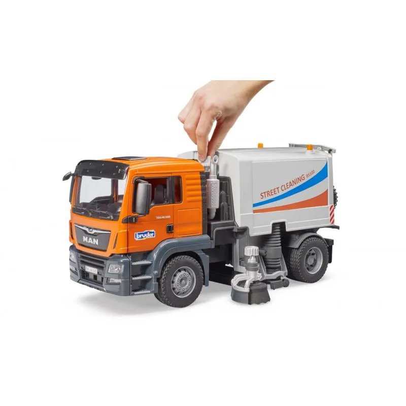 Bruder 3780 MAN TGS pouličné zametacie auto
