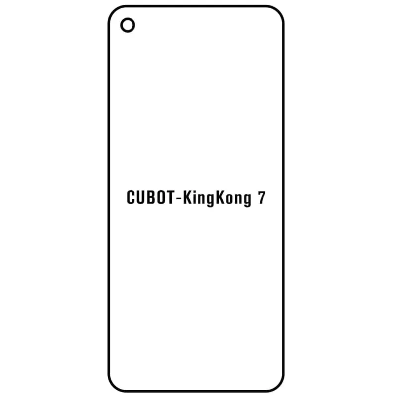 Ochranná fólia Sunshine Hydrogel pre Cubot King Kong 7 Variant:: predná čirá