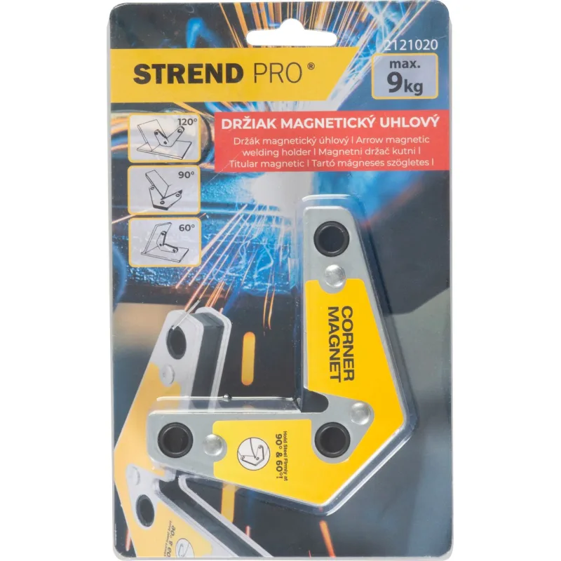 Držiak Strend Pro magnetický, uhlový, 3", 9 kg