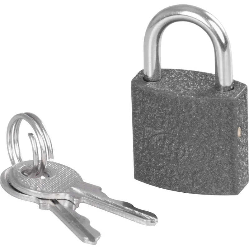 Zámok Strend Pro Xlocker GrayXT 20 mm, visiaci, šedý