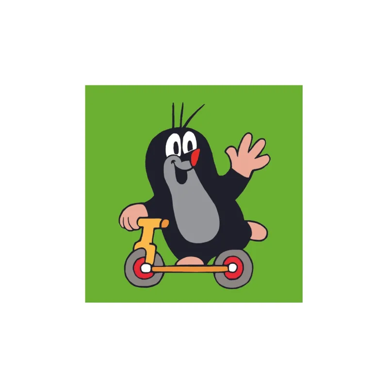 Dino Drevené kocky Krtko 4 ks