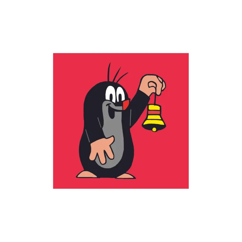 Dino Drevené kocky Krtko 4 ks