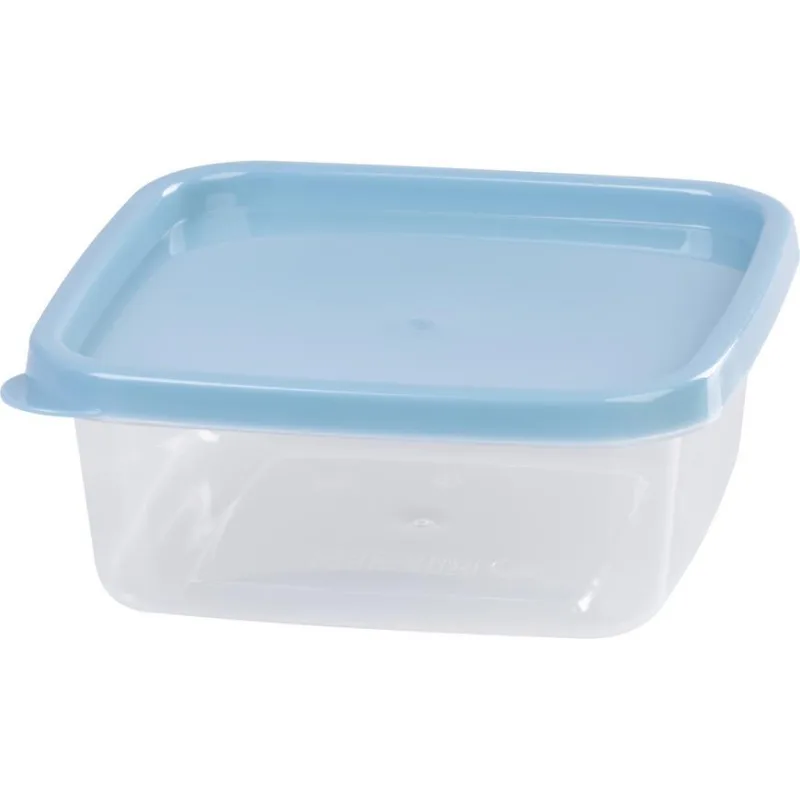 Dózy na potraviny MagicHome Lunchbox, 0,6 l, sada 4 ks, štvorcová