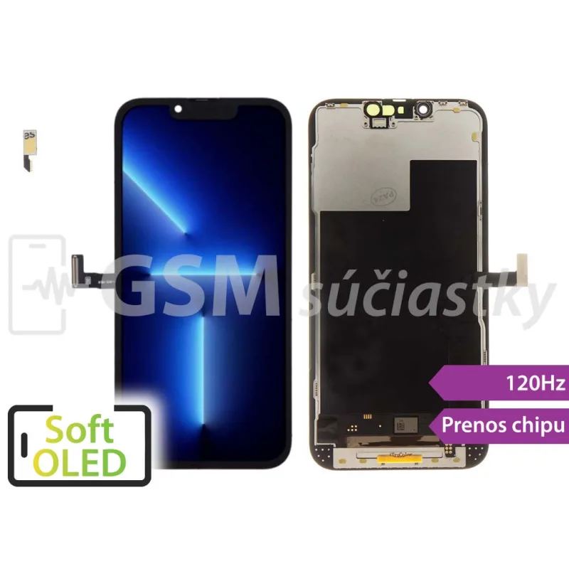LCD displej + dotykové sklo iPhone 13 Pro - 120Hz Soft OLED