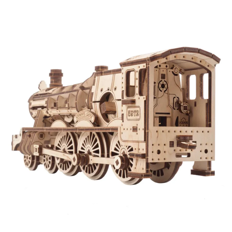 Ugears 3D mechanické puzzle - Harry Potter Rokfortský expres 504 ks