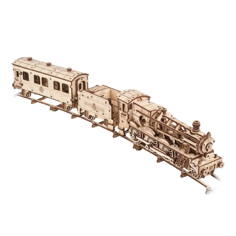 Ugears 3D mechanické puzzle - Harry Potter Rokfortský expres 504 ks
