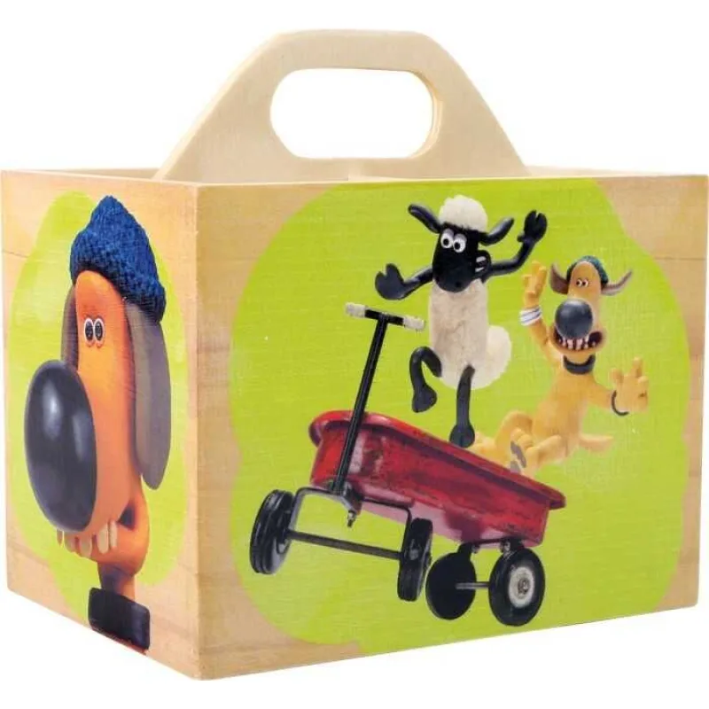 Drevený stojan na ceruzky ovečka Shaun