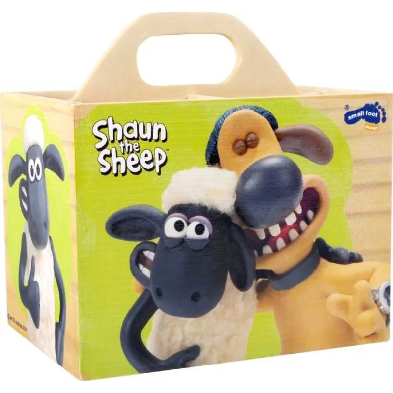 Drevený stojan na ceruzky ovečka Shaun