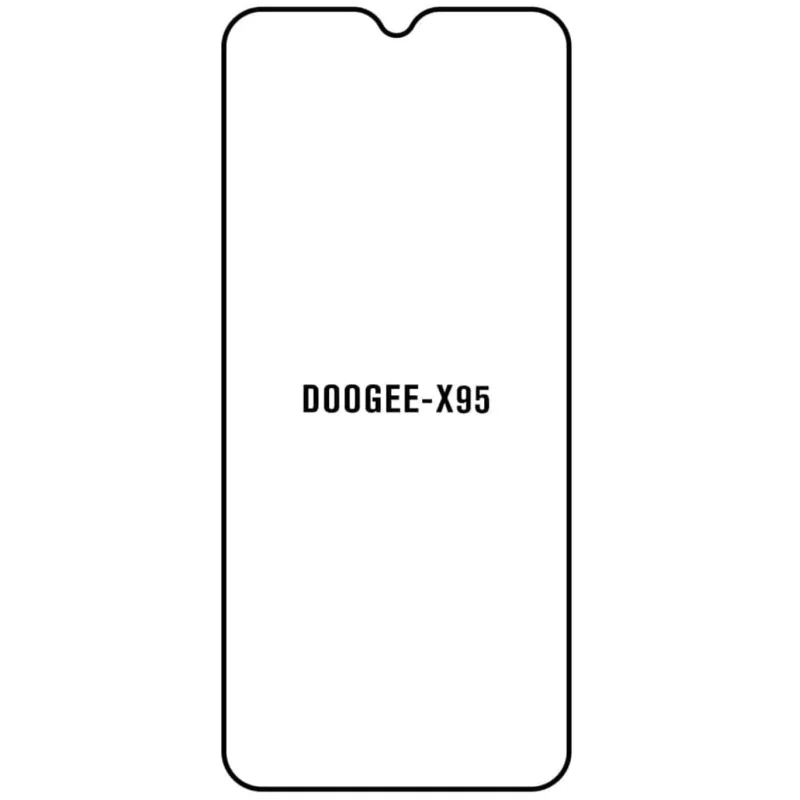 Ochranná fólia Sunshine Hydrogel pre Doogee X95 Variant:: predna matná