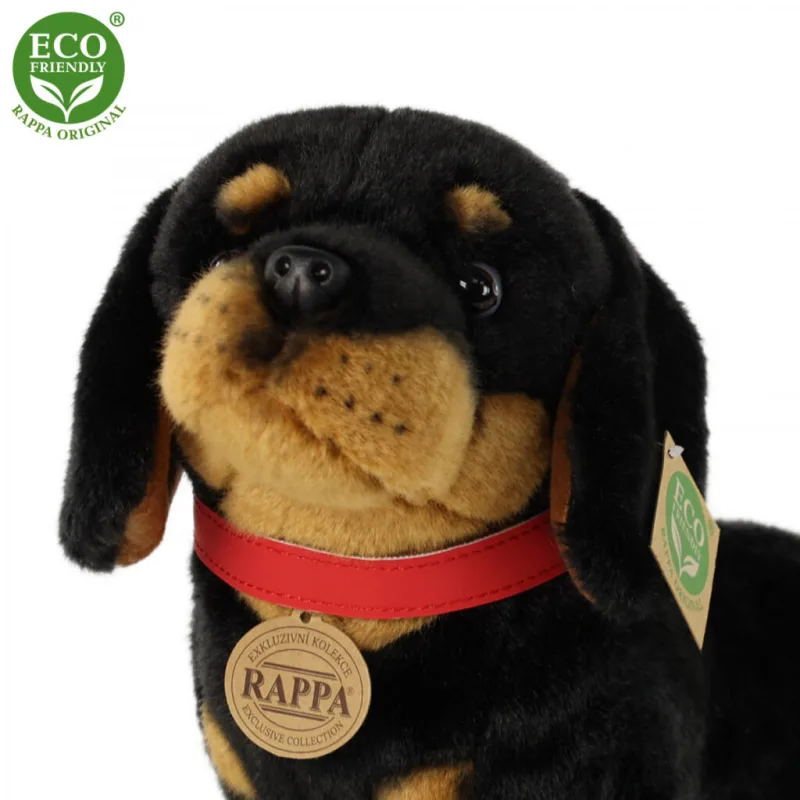 Plyšový pes Jazvečík 30 cm ECO-FRIENDLY