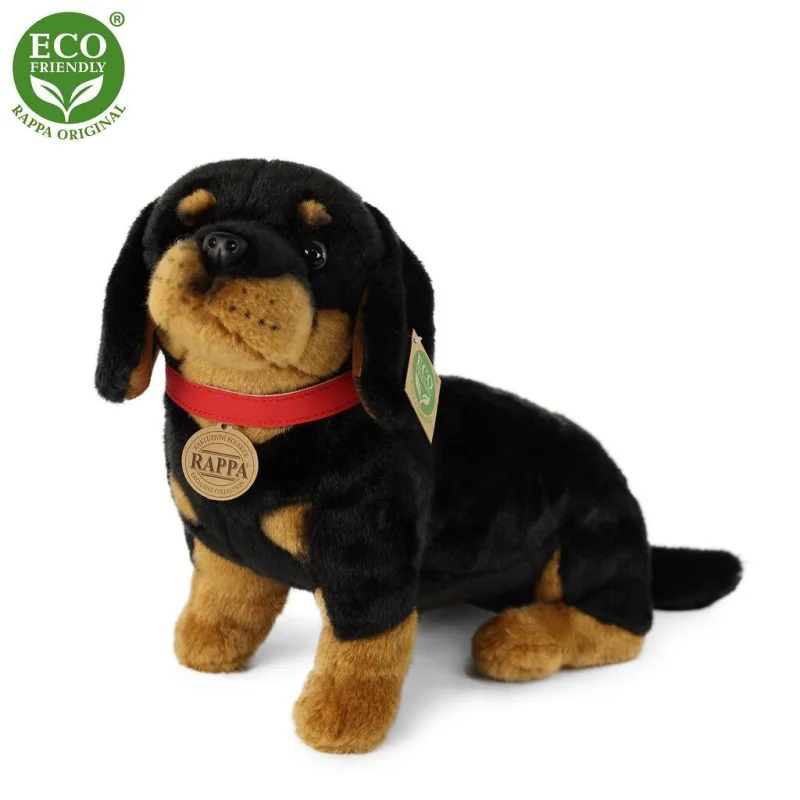 Plyšový pes Jazvečík 30 cm ECO-FRIENDLY