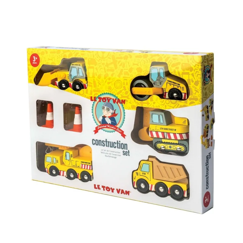 Le Toy Van set stavebných strojov