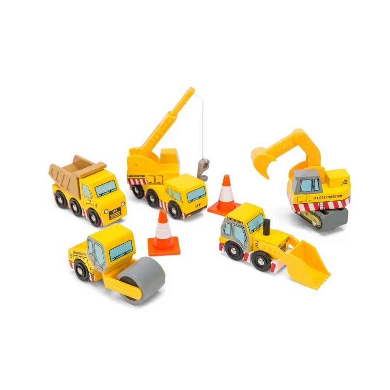 Le Toy Van set stavebných strojov