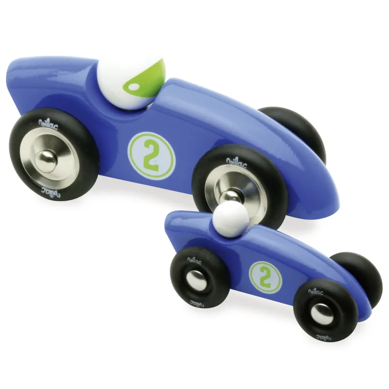Vilac Pretekárske auto GM modré