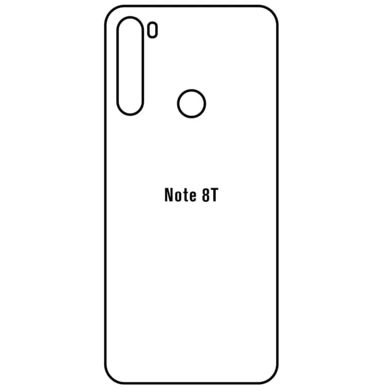 Ochranná fólia Sunshine Hydrogel pre Xiaomi Redmi Note 8T Variant:: predná čirá