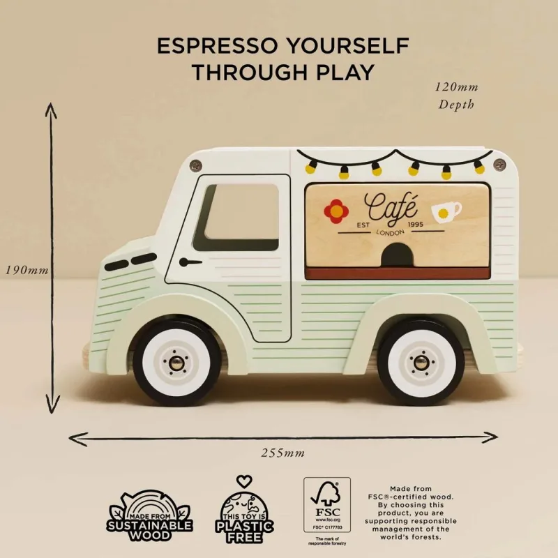 Le Toy Van Mobilná kaviareň Street coffee
