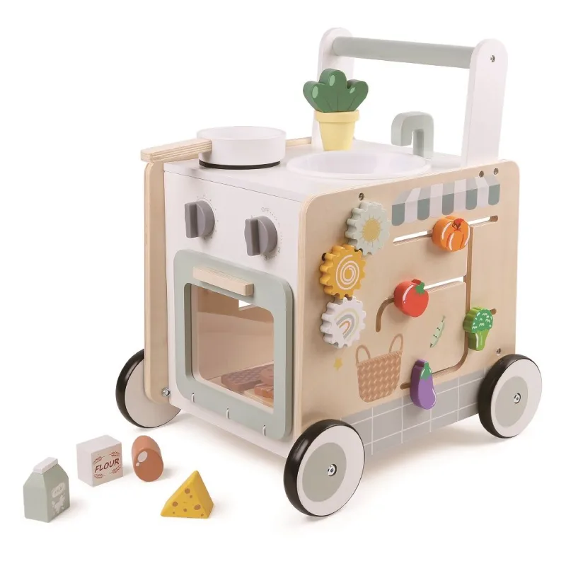 2Kids Toys Drevené chodítko Kuchynka