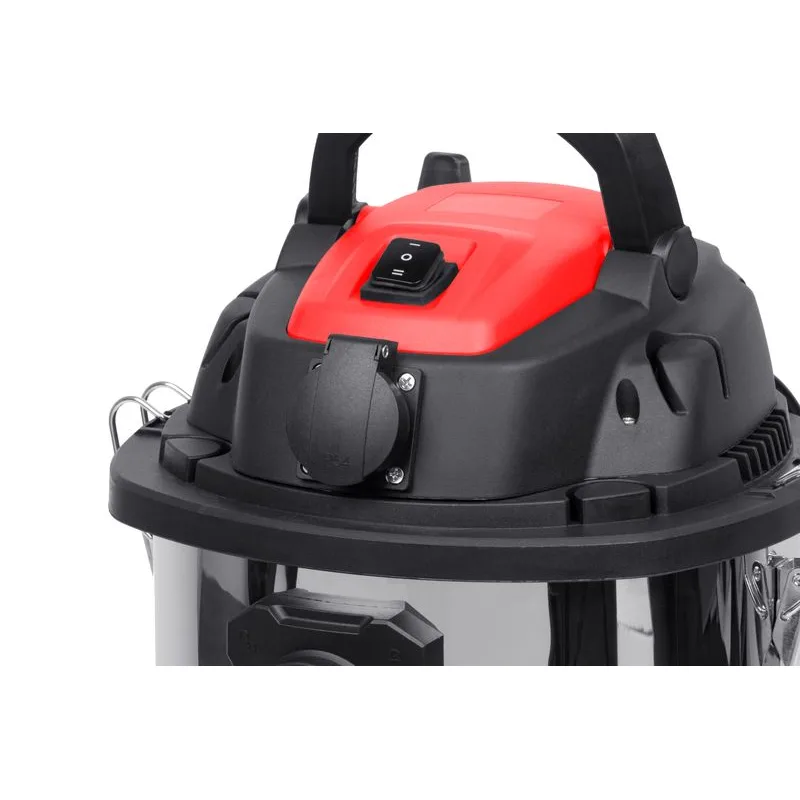 Vysávač priemyselný Strend Pro MWD206S 30 l, 1200 W, s HEPA filtrom a oklepom