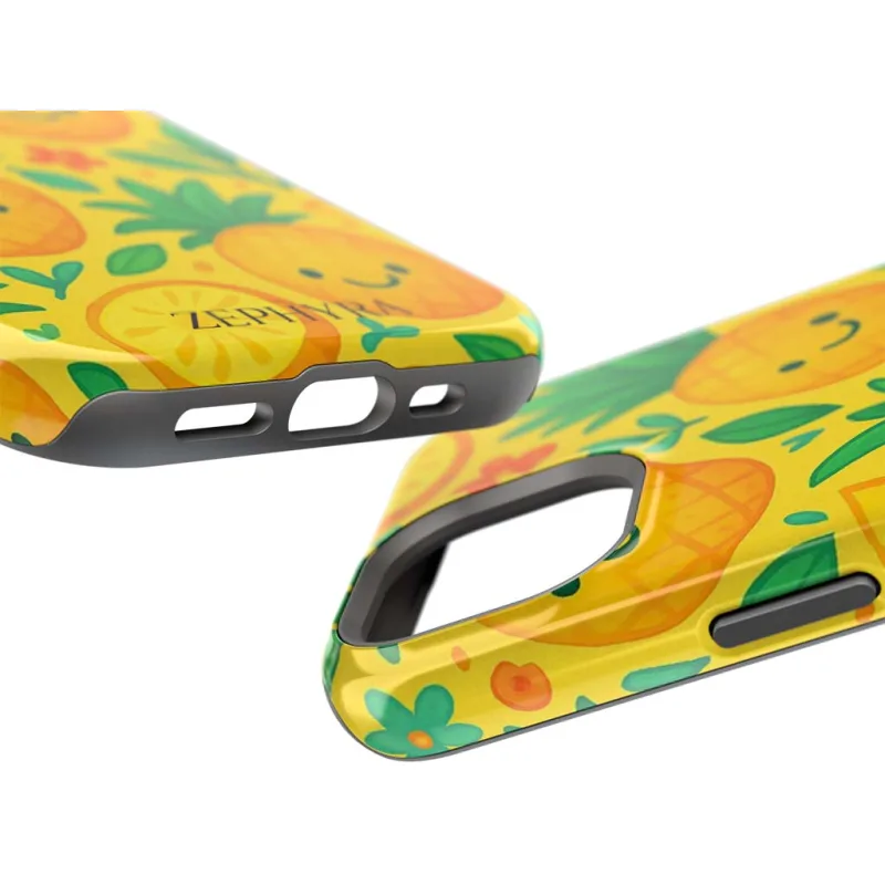 ZEPHYRA Pineapple Pop - iPhone 15 Kryt