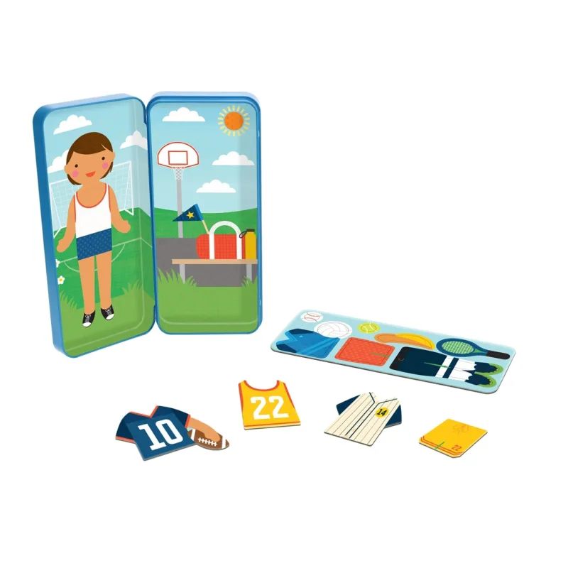 Petitcollage Magnetické puzzle Športovec