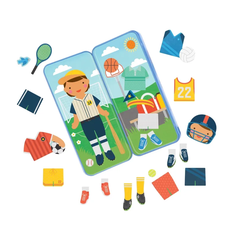 Petitcollage Magnetické puzzle Športovec