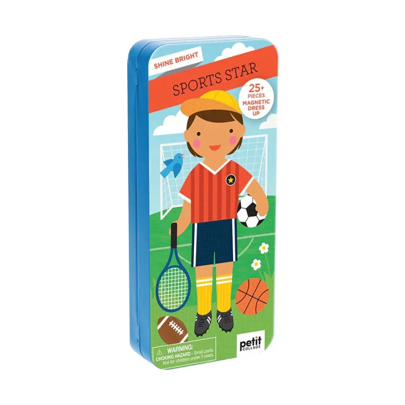 Petitcollage Magnetické puzzle Športovec