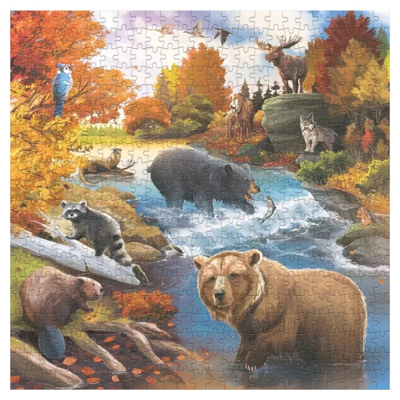 Puzzle Divoká zver Severu 500 dielikov