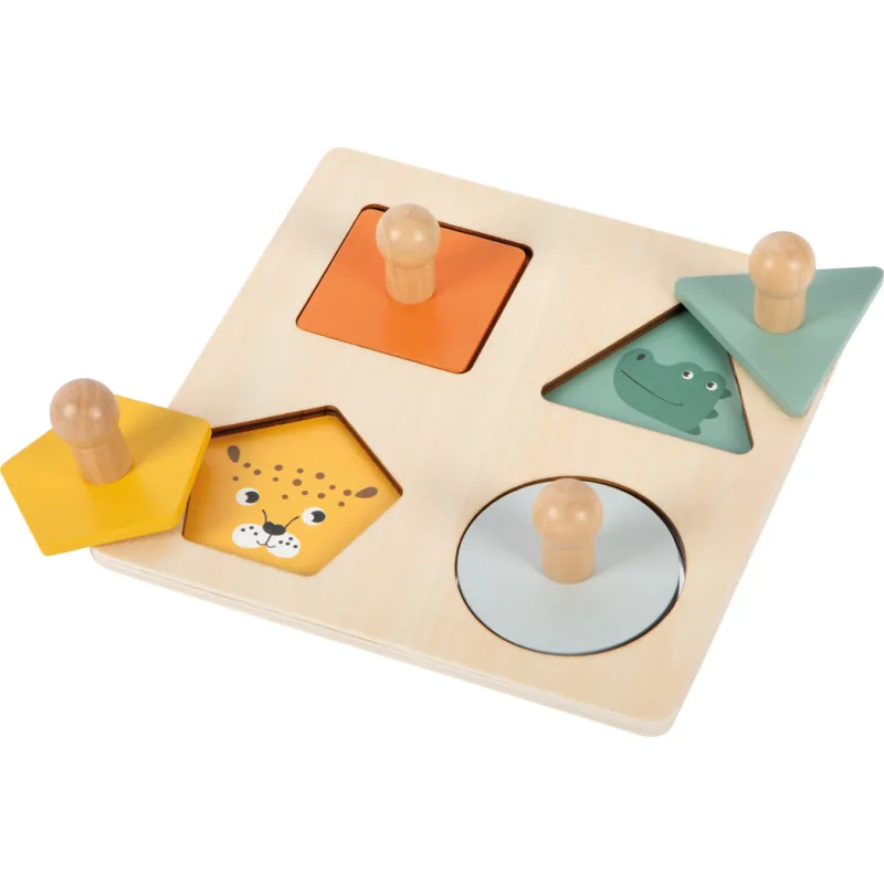 Montessori puzzle – tvary a obrázky