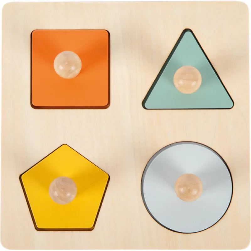 Montessori puzzle – tvary a obrázky