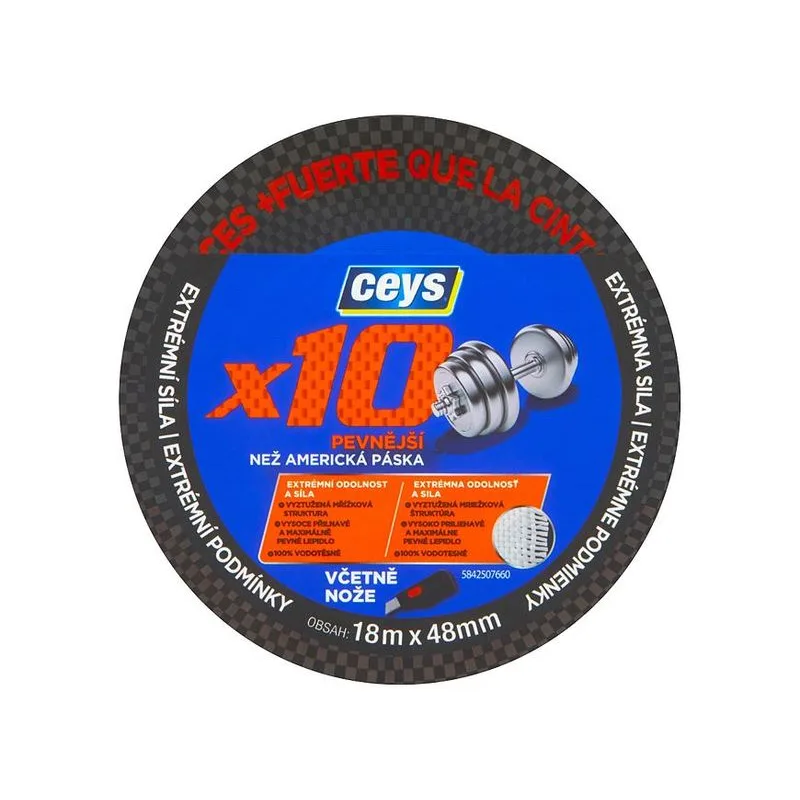 Ceys Páska Profesionálna, x10, 18m x 48 mm