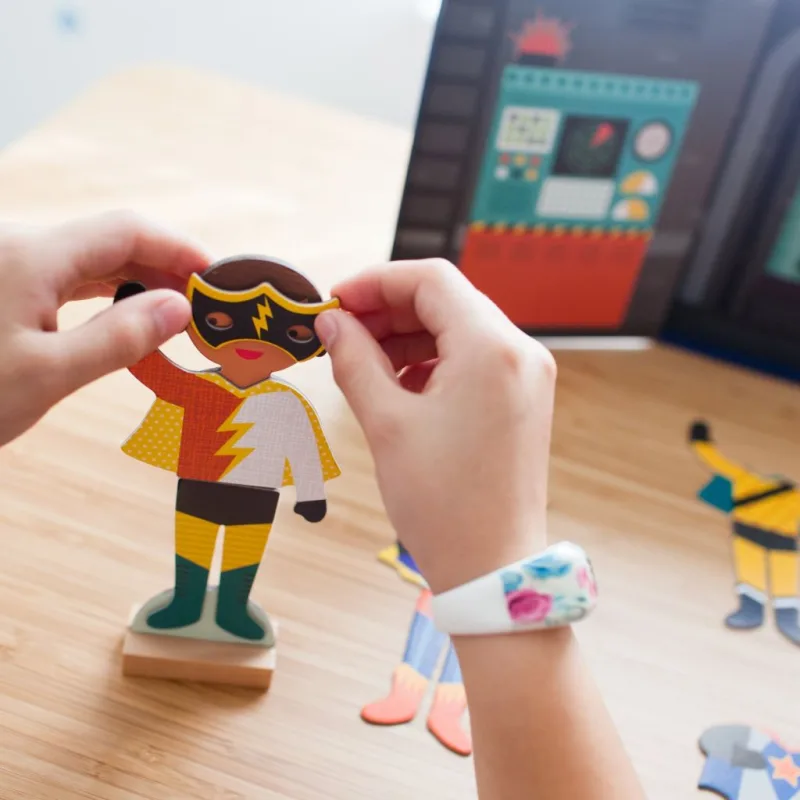 Petitcollage magnetické puzzle - Superhrdinovia