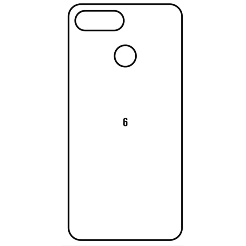 Ochranná fólia Sunshine Hydrogel pre Xiaomi Redmi 6;Redmi 6A Variant:: zadná čirá