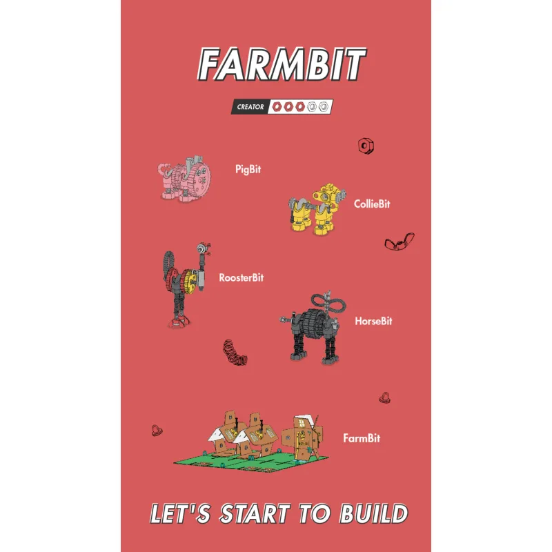 The OffBits stavebnica FarmBit